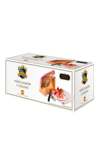 KIT MINI JAMÓN SERRANO RESERVA 12 MESES CARVAJAL - 1kg