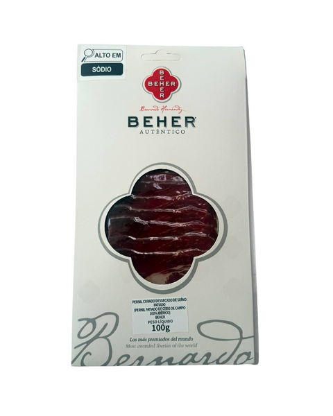 JAMÓN CEBO DE CAMPO BEHER 100% IBERICO FATIADO 36 MESES - 100G