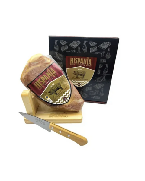 MINI JAMÓN SERRANO RESERVA SEM OSSO 12 MESES - HISPANIA - 1kg